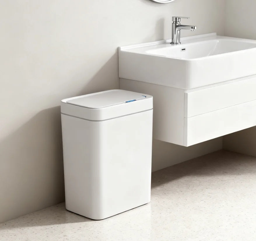 15L Smart Touchless Trash Can with Motion Sensor